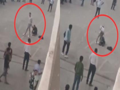 Pune Murder Video: Shocking murder video surfaced, BPO employee kills female colleague in public | Pune Murder Video: हत्या का दिल दहलाने वाला वीडियो आया सामने, बीपीओ कर्मचारी ने सरेआम महिला सहकर्मी को मौत के घाट उतारा