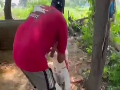 Punjab jalandhar sarpanch tied bihar minor migrant laborer tree thrashed threatening kill video | वीडियो: पंजाब में सरपंच ने नाबालिग प्रवासी मजदूर को पेड़ से बांधकर जमकर पीटा, जान से मारने की भी दी धमकी