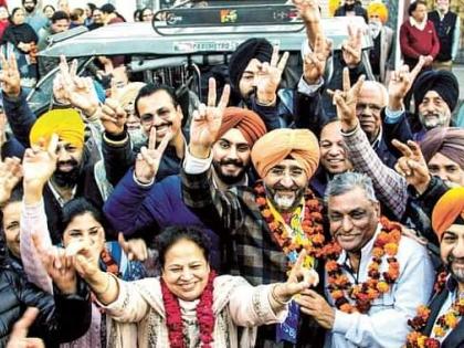 Punjab Nikay Chunav Result: आप ने जालंधर, लुधियाना, पटियाला और कांग्रेस ने फगवाड़ा-अमृतसर में मारी बाजी, जानें भाजपा, शिअद का हाल