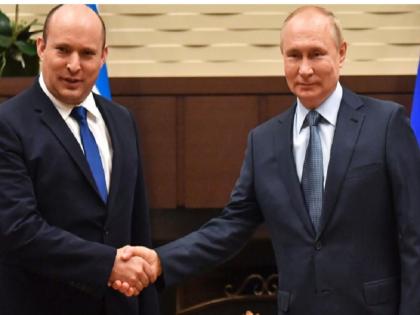 Israel PM Naftali Bennett arrived in Moscow amid Russua Ukraine war, meets vladimir putin | Russia Ukraine War: जंग के बीच इजराइल के पीएम नफ्ताली बेनेट अचानक पहुंचे मॉस्को, पुतिन से मुलाकात, जानें क्या हैं मायने Israel PM Naftali Bennett arrived in Moscow amid Russua Ukraine war, meets vladimir putin | Russia Ukraine War: जंग के बीच इजराइल के पीएम नफ्ताली बेनेट अचानक पहुंचे मॉस्को, पुतिन से मुलाकात, जानें क्या हैं मायने