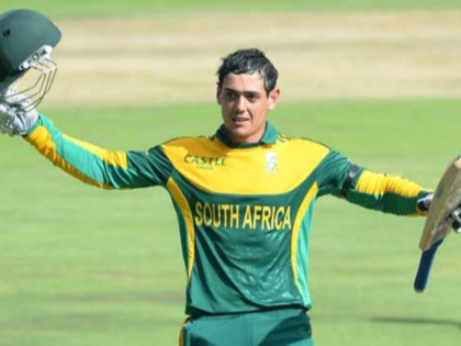 IND Vs SA Quinton De Kock Equals AB De Villiers Record 108-ball Hundred 3rd ODI | IND vs SA: एबी डिविलियर्स के रिकॉर्ड की बराबरी, दक्षिण अफ्रीका के सलामी बल्लेबाज ने किया कारनामा