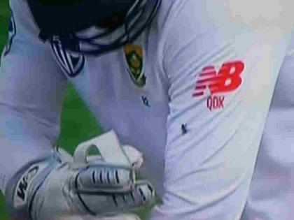 South Africa vs Australia: Quinton de Kock stung by a bee during 4th Test, Missed a Stumping | SA vs AUS: दक्षिण अफ्रीकी विकेटकीपर को मधुमक्खी ने मारा डंक, स्टम्पिंग से चूके! देखें वीडियो