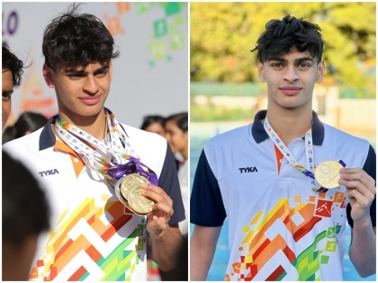 R. Madhavan's son Vedant won 5 gold and 2 silver medals in Khelo India Youth Games | KIYG 2022: आर. माधवन के बेटे वेदांत ने खेलो इंडिया यूथ गेम्स में किया कमाल, जीते 5 स्वर्ण और 2 रजत पदक, अभिनेता ने शेयर की तस्वीरें