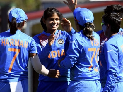 Women's T20 World Cup: Radha Yadav credits coach Narendra Hirwani after impressive show against Sri Lanka | श्रीलंका के खिलाफ 4 विकेट झटकने वाली राधा यादव ने बताया सफलता का राज, कहा- इस एक इंसान ने बदल दी लाइफ