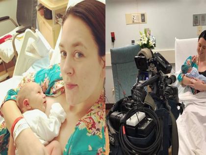 american radio presenter gives birth baby on live show and share her experience | महिला रेडियो प्रजेंटर ने लाइव शो के दौरान बच्चे को दिया जन्म, श्रोताओं ने सुझाया नाम 