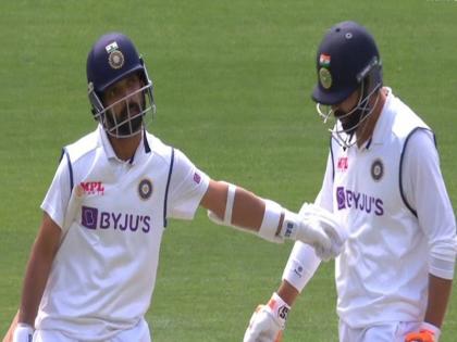 Ajinkya Rahane gesture towards Ravindra Jadeja immediately after getting run out goes viral on Twitter | IND vs AUS: रविंद्र जडेजा की गलती से रन आउट हुए अजिंक्य रहाणे, फिर किया कुछ ऐसा कि फैंस कर रहे जमकर तारीफ