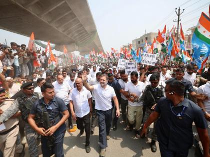 Rahul Gandhi in Bihar Mahagathbandhan work uplift Dalits, EBCs, women of Bihar see video Gandhi said PM Modi will end reservation | Rahul Gandhi in Bihar: दलितों, आर्थिक पिछड़ों, महिलाओं पर फोकस करें?, राहुल गांधी बोले-पीएम मोदी खत्म कर देंगे आरक्षण, देखें वीडियो
