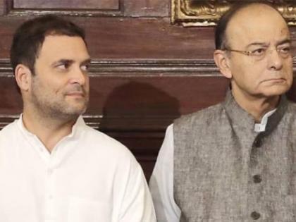 Former Congress President Rahul Gandhi said Was Arun Jaitley sent threaten me Jaitley's son Rohan Jaitley said Father passed away 2019 how did you meet in 2020 | राहुल गांधी ने कहा-अरुण जेटली को मुझे धमकाने के लिए भेजा गया था?, जेटली के पुत्र रोहन जेटली ने कहा-2019 में पिता का निधन हो गया था और 2020 में कैसे मिले आप?