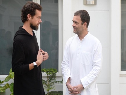 rahul gandhi meets Twitter Co Founder and CEO Jack Dorsey | राहुल गांधी ने ट्विटर के CEO जैक से की मुलाकात, फेक न्यूज का उठाया मुद्दा