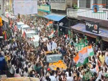 Rahul Gandhi's 'Voter Rights Yatra' in Bihar reached Guraru in Gaya district on the second day, accommodation was arranged in 32 air-conditioned containers | राहुल गांधी की बिहार में 'मतदाता अधिकार यात्रा' दूसरे दिन पहुंची गया जिले के गुरारू, 32 वातानुकूलित कंटेनरों में की गई थी ठहरने की व्यवस्था