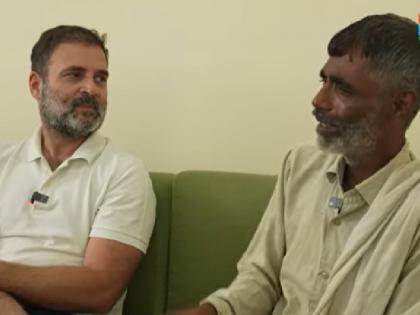 Rahul Gandhi and vegetable seller Rameshwar meeting video viral says I Am Not Sir Call Me Rahul | "कृष्ण-सुदामा का मिलन...", राहुल गांधी और सब्जीवाले से मुलाकात का वीडियो आया सामने, खुद परोसा खाना