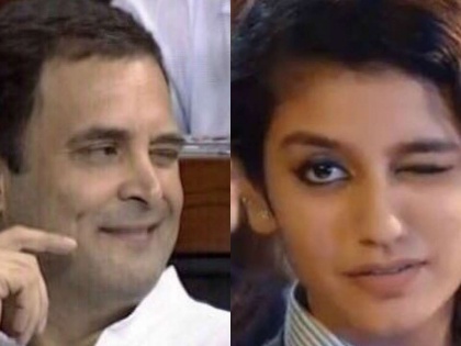 Here’s what Priya Varrier and RJD tejashwi yadav has to say on Rahul Gandhi’s wink in lok sabha s | लोकसभा में राहुल ने मारी ऑंख, प्रिया प्रकाश और तेजस्वी यादव ने दिए मजेदार रिएक्शन