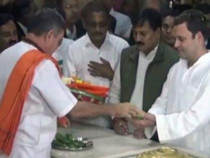 congress president rahul gandhi to visit somnath temple today | राहुल दोबारा पहुंचे सोमना‌थ मंदिर, जिले की सारी सीटें जीती थीं कांग्रेस ने