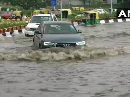 Delhi rains updates two dead as heavy rainfall paralyses city, IMD issues red alert | Delhi rains updates: भारी बारिश से दिल्ली में तबाही, 2 की मौत, 2 घायल, IMD ने जारी किया रेड अलर्ट