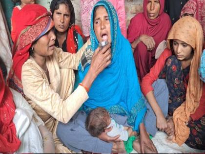 Accused cow vigilante's mother said daughter-in-law lost her child due to police beating Rajasthan police denied | भिवानी हत्याकांडः आरोपी गौरक्षक की मां ने कहा- 40 पुलिसकर्मी जबरन घर में घुसे, पिटाई से बहू ने बच्चा खोया, आरोपों पर राजस्थान पुलिस ने कही ये बात