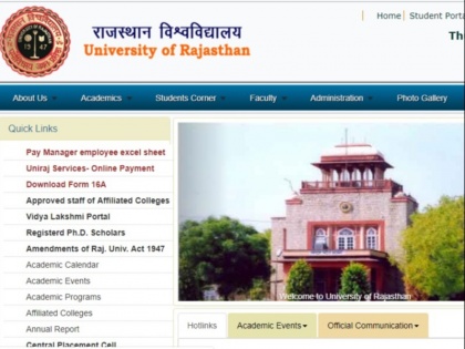Rajasthan University UG Result 2019: Rajasthan university Under graduate result announced at uniraj.ac.in | Rajasthan University Result 2019: जारी हुआ अंडरग्रेजुएट का रिजल्ट, यहां देखें अपना परिणाम