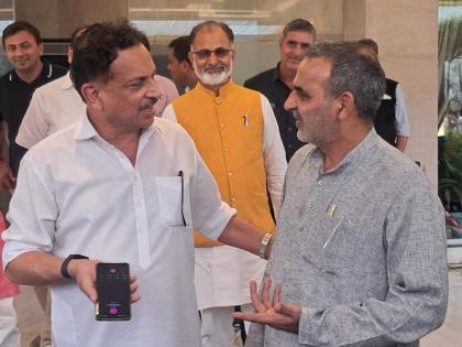 Rajiv Rudy beat BJP colleague Sanjeev Balyan in Constitution Club poll | Constitution Club poll: राजीव रूडी ने कॉन्स्टिट्यूशन क्लब चुनाव में भाजपा सहयोगी संजीव बालियान को हराया