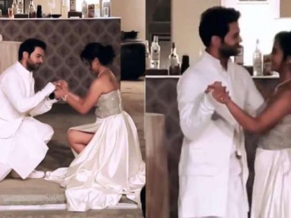 Rajkummar Rao And Patralekhaa's Wedding Festivities See Proposal Video | राजकुमार राव और पत्रलेखा ने चंडीगढ़ में की सगाई, वायरल हो रहे सगाई के वीडियो, देखें