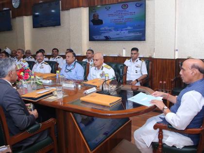 Defense Production 2023-24 make in india Atmanirbhar and Viksit Bharat 140 crore Indians Rs 1-27 lakh crore selling defense material 90 countries Rajnath Singh | Defense Production 2023-24: ‘मेक इन इंडिया’ धमाल, 1.27 लाख करोड़ रुपये, 90 से अधिक मित्र देशों को रक्षा सामग्री बेच रहे, राजनाथ सिंह ने कहा- 140 करोड़ भारतीय को गर्व... Defense Production 2023-24 make in india Atmanirbhar and Viksit Bharat 140 crore Indians Rs 1-27 lakh crore selling defense material 90 countries Rajnath Singh | Defense Production 2023-24: ‘मेक इन इंडिया’ धमाल, 1.27 लाख करोड़ रुपये, 90 से अधिक मित्र देशों को रक्षा सामग्री बेच रहे, राजनाथ सिंह ने कहा- 140 करोड़ भारतीय को गर्व...