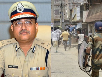 Delhi Police Commissioner Rakesh Asthana said, 'Saffron was not hoisted in the mosque of Jahangirpuri during Hanuman Jayanti procession' | दिल्ली पुलिस कमिश्नर राकेश अस्थाना ने कहा, 'हनुमान जयंती जुलूस के दौरान जहांगीरपुरी के मस्जिद में नहीं फहराया गया था भगवा'