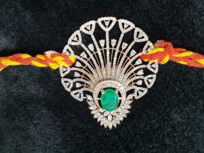 jayesh bafna of masters dimond galaxyrakhi on the occassion of rakhsbandhan, the rakhi costs 2.5 lakh | रक्षाबंधन: मार्केट में आई 2.5 लाख की राखी, जानिए हीरे से सजे इस रक्षासूत्र में क्या है खास?