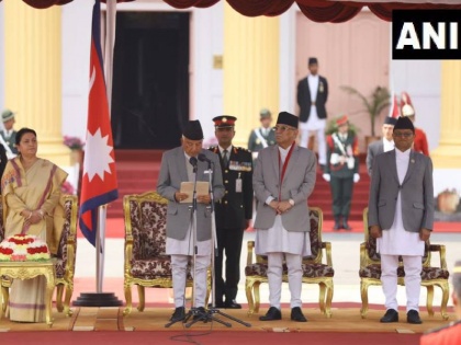 Ram Chandra Paudel sworn-in as President of Nepal at the Presidential Palace in Kathmandu | नेपाल के नए राष्ट्रपति बने रामचंद्र पौडेल, चीफ जस्टिस हरिकृष्ण कार्की ने दिलाई शपथ