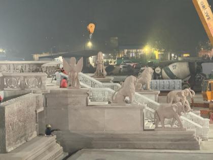 Ram Mandir 22 jan 2024 Worship will start from the idol construction site, 11 guests will perform Pran Pratistha, know everything Shri Ram Janmabhoomi Teerth Kshetra Pran Pratistha Ceremony Samvad Kendra Ayodhya Dham | Ram Mandir: मूर्ति निर्माण स्थल से होगा पूजन का शुभारंभ, प्राण प्रतिष्ठा संपन्न कराएंगे 11 यजमान, जानें सबकुछ