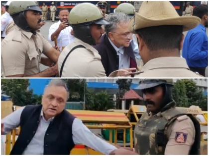 Ramchandra Guha detained forcibly video viral Historian says feel sorry for police | रामचंद्र गुहा को जबरन किस तरह ले गई पुलिस, वायरल हुआ वीडियो, इतिहाकार बोले- 'पुलिस वालों के लिए सॉरी फील कर रहा हूं'