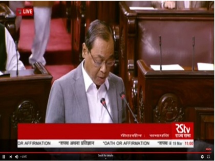 Former CJI Ranjan Gogoi takes oath as Rajya Sabha MP | पूर्व CJI रंजन गोगोई ने राज्यसभा सदस्य के रूप में ली शपथ, विपक्ष ने विरोध कर किया सदन से वॉकआउट