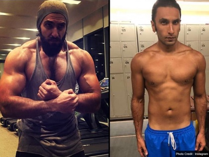 Happy Birthday Ranveer Singh, know his fitness secrets, workout routine and diet plan | B'Day Special:कभी 'मरियल' दिखने वाले रणवीर सिंह ने 6 हफ्ते में ऐसे पाया फौलादी शरीर, जानिए उनका वर्कआउट, डायट प्लान