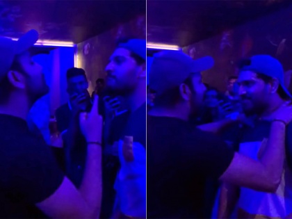 Rohit Sharma brings out the Gully Boy in him and raps with Yuvraj Singh after our fourth IPL title | Video: मुंबई चौथी बार बनी IPL चैंपियन तो रोहित शर्मा बन गए 'गली ब्वॉय', युवराज सिंह के साथ गाया रैप