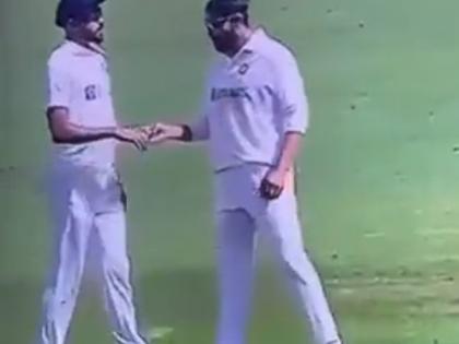 Ravindra Jadeja Ind vs Aus 1st Test michael vaughan tim paine alleges ball tampering ravindra jadeja 5 wickets team india see video | Ind vs Aus 1st Test: पहले टेस्ट मैच में हंगामा, जडेजा टीम के साथी सिराज से कुछ लेकर बाईं तर्जनी पर, देखें वीडियो