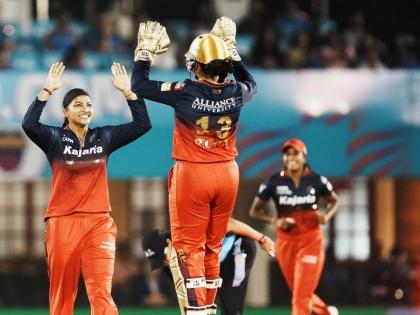 WPL 2025 First loss for Mumbai Indians Women Brabourne Stadium in 6 WPL matches Mumbai Gujarat play eliminator March 13 face DC from March 15 | WPL 2025: ब्रेबोर्न स्टेडियम में मुंबई इंडियंस की पहली हार और दिल्ली कैपिटल्स को फायदा?, 13 मार्च को एलिमिनेटर खेलेंगे मुंबई और गुजरात, 15 मार्च को फाइनल में डीसी से टक्कर