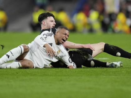 Champions League Tournament Arsenal in semi-finals after 16 years Defeated defending champions Real Madrid 2-1 Inter Milan last-4 beating Bayern Munich 4-3 | चैंपियंस लीग फुटबॉल टूर्नामेंटः 16 साल बाद सेमीफाइनल में आर्सेनल?, गत चैंपियन रियाल मैड्रिड को 2-1 से हराया, सेमीफाइनल लाइनअप तैयार, देखिए शेयडूल Champions League Tournament Arsenal in semi-finals after 16 years Defeated defending champions Real Madrid 2-1 Inter Milan last-4 beating Bayern Munich 4-3 | चैंपियंस लीग फुटबॉल टूर्नामेंटः 16 साल बाद सेमीफाइनल में आर्सेनल?, गत चैंपियन रियाल मैड्रिड को 2-1 से हराया, सेमीफाइनल लाइनअप तैयार, देखिए शेयडूल