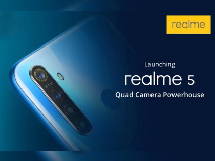 Realme 5 and Realme 5 Pro to be Launch today in India: How to watch Live stream, Know Price and Specs | 48MP कैमरा वाला Realme 5 सीरीज भारत में आज होगा लॉन्च, 4 कैमरे वाला होगा सबसे सस्ता फोन