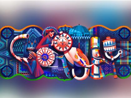 google celebrates india 69th republic day creates special doodle | Republic Day: गूगल डूडल के जरिए खास अंदाज में मना रहा है भारत का 69वां गणतंत्र दिवस