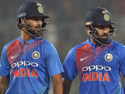 India vs England 2nd ODI Shikhar Dhawan and Rohit Sharma out indian face lots of troubles | IND vs ENG 2nd ODI: भारतीय टीम की शुरुआत बेहद खराब, शिखर धवन के बाद रोहित शर्मा भी सस्ते में आउट