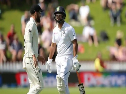 India vs New Zealand 1st Tets: Rishabh Pant gets run out, fans blame Ajinkya Rahane | IND vs NZ: ऋषभ पंत हुए रन आउट, भड़के फैंस ने रहाणे को बताया इसका 'जिम्मेदार'