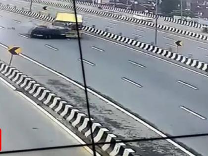 6 killed in school bus and SUV collision on Delhi-Meerut Expressway near Ghaziabad | भीषण हादसा! गाजियाबाद के पास दिल्ली-मेरठ एक्सप्रेसवे पर स्कूल बस और एसयूवी में टक्कर, 6 लोगों की मौत 6 killed in school bus and SUV collision on Delhi-Meerut Expressway near Ghaziabad | भीषण हादसा! गाजियाबाद के पास दिल्ली-मेरठ एक्सप्रेसवे पर स्कूल बस और एसयूवी में टक्कर, 6 लोगों की मौत