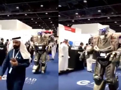 Fact Check King of Bahrain with robot bodyguard video viral | Fact Check: बहरीन के किंग का रोबोट बॉडीगार्ड के साथ वीडियो वायरल होने का दावा, जानें क्या है सच्चाई