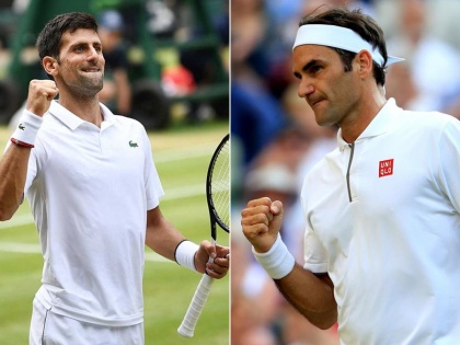 Wimbledon 2019 Final Preview: Roger Federer vs Novak Djokovic, Head to head, stats | Wimbledon 2019 Final: फेडरर के नौवें खिताब की राह में जोकोविच की दीवार, जानिए दोनों की जंग में कौन पड़ा है भारी