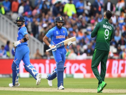 ICC World Cup 2019, India vs Pakistan: India won by 89 runs (DLS method) | ICC World Cup 2019, IND vs PAK: रोहित शर्मा की विस्फोटक पारी, भारत ने पाकिस्तान को 89 रन से रौंदा