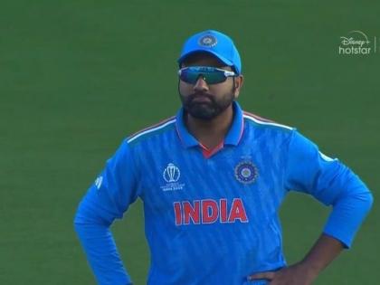 Rohit Sharma six World Cup 2023 India vs Afghanistan Rohit Sharma goes past Chris Gayle's record now hit most sixes in international cricket | Rohit Sharma World Cup 2023 Ind vs Afg: गेल रिकॉर्ड को पीछे छोड़ा, 555 छक्के के साथ पहले नंबर पर, यहां देखें दुनिया के टॉप-5 खिलाड़ी