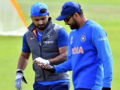 Rohit Sharma advises Rishabh Pant to create a wall around himself | रोहित शर्मा ने सफलता के लिए ऋषभ पंत को दी ये खास सलाह, खुद किया खुलासा
