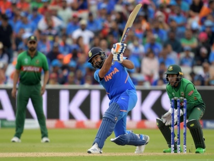 ICC World Cup 2019, IND vs BAN: Most centuries by any player in a single edition of World cup Rohit Sharma | ICC World Cup 2019, IND vs BAN: रोहित शर्मा ने जड़ा टूर्नामेंट में चौथा शतक, लगा दी रिकॉर्ड्स की झड़ी