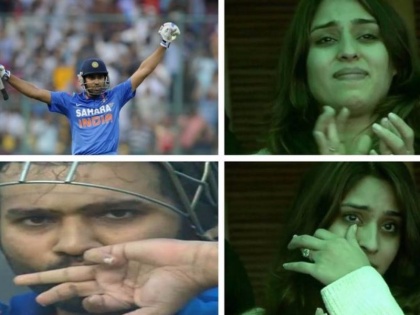 Rohit Sharma Reveals Why Wife Ritika Cried During his Third ODI Double Century | रोहित शर्मा ने खोला राज, वनडे में उनके तीसरे दोहरे शतक के बाद क्यों रो पड़ी थीं पत्नी रितिका