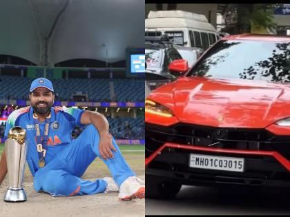 Rohit Sharma New Car Lamborghini Urus Se 30th Sammy birthday 15th Ahaan birthday Worth ₹4-18 Cr With Special Number Plate 3015 Find Out Significance video | Rohit Sharma New Car Lamborghini Urus Se: रोहित शर्मा ने खरीदी Lamborghini, स्पेशल नंबर प्लेट बेटी-बेटे जन्मतिथि से जुड़ा, देखिए वीडियो