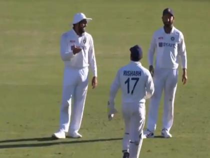 India vs England 2nd Test rohit sharma and rishabh pant video goes viral on social media | IND vs ENG: आखिर लाइव मैच के दौरान ऐसा क्या हुआ कि रोहित शर्मा ने उठाया ऋषभ पंत पर हाथ, वीडियो वायरल