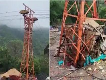 6 people died when the wire of the goods carrying ropeway broke at Pavagadh temple in Gujarat | गुजरात के पावागढ़ मंदिर में सामान ढुलाई रोपवे का तार टूटने से 6 लोगों की मौत
