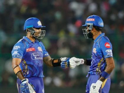 RR vs MI, IPL 2025 live score Most consecutive scores 25 or more in IPL 11 Suryakumar Yadav 10 Robin Uthappa 9 Steven Smith 9 Virat Kohli 9 Sai Sudharshan | RR vs MI, IPL 2025: आईपीएल में पहले स्थान पर सूर्यकुमार यादव, 11 बार 25 या उससे ज्यादा का स्कोर, देखिए टॉप-5 लिस्ट
